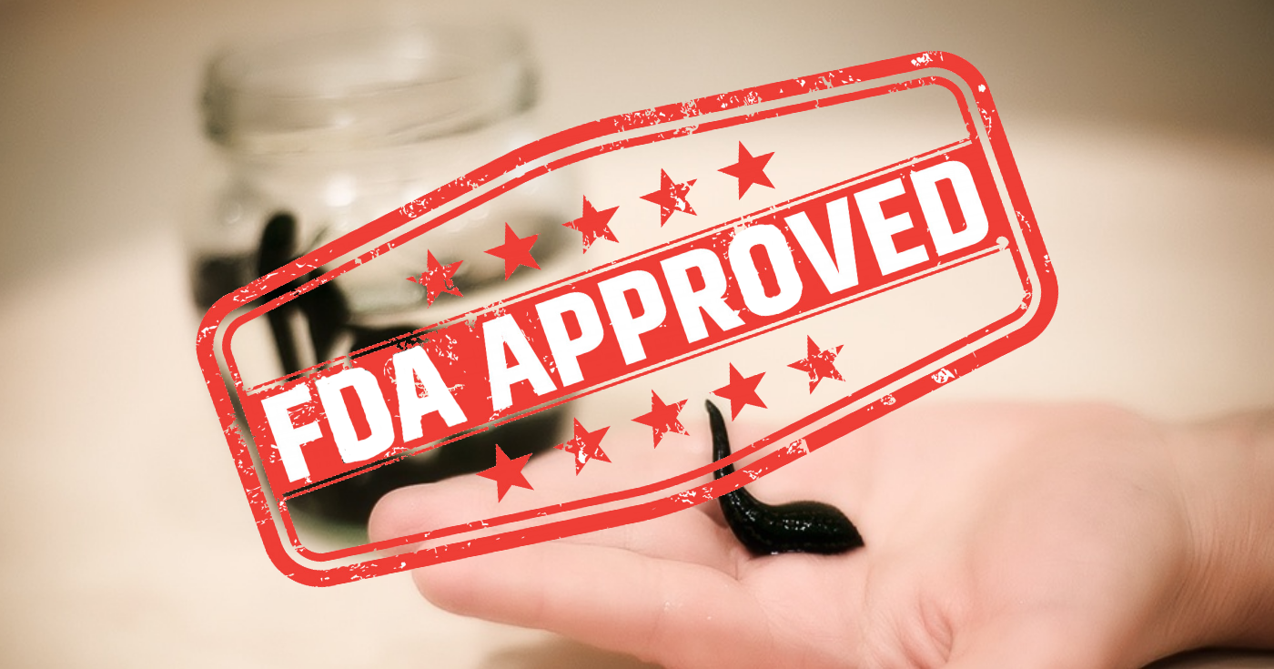 leeches are FDA approved